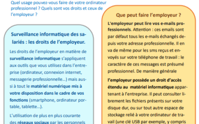 Tribune CFTC juin 2021 : Sécurité informatique, Que pouvez-vous faire avec votre ordinateur de travail ?