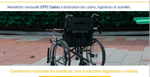 Lettre des cadres de la CFTC mai 2023.